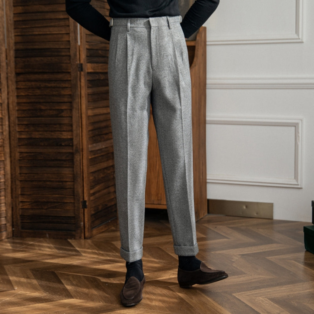 Old Money Old Money Cotton British Trousers