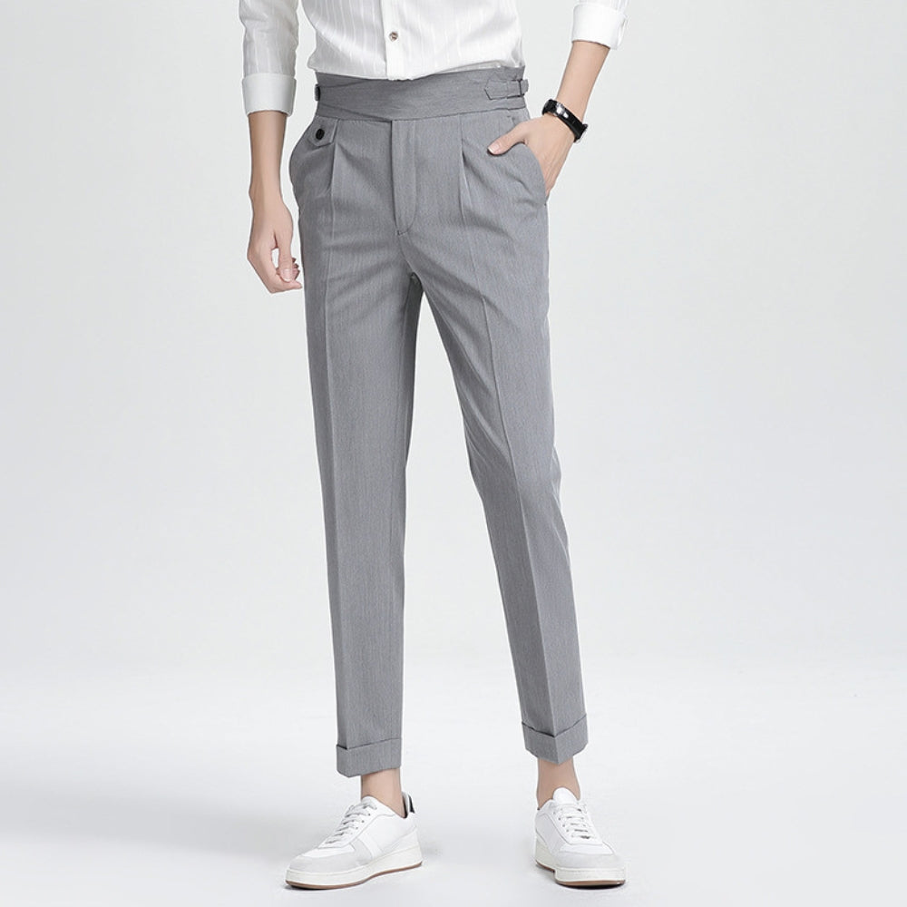 Old Money High Waist Nine-Point Trousers