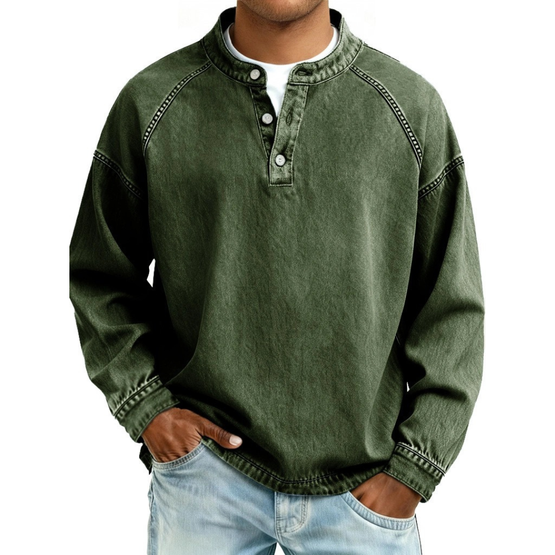 Stanley | Vintage Henley Shirt