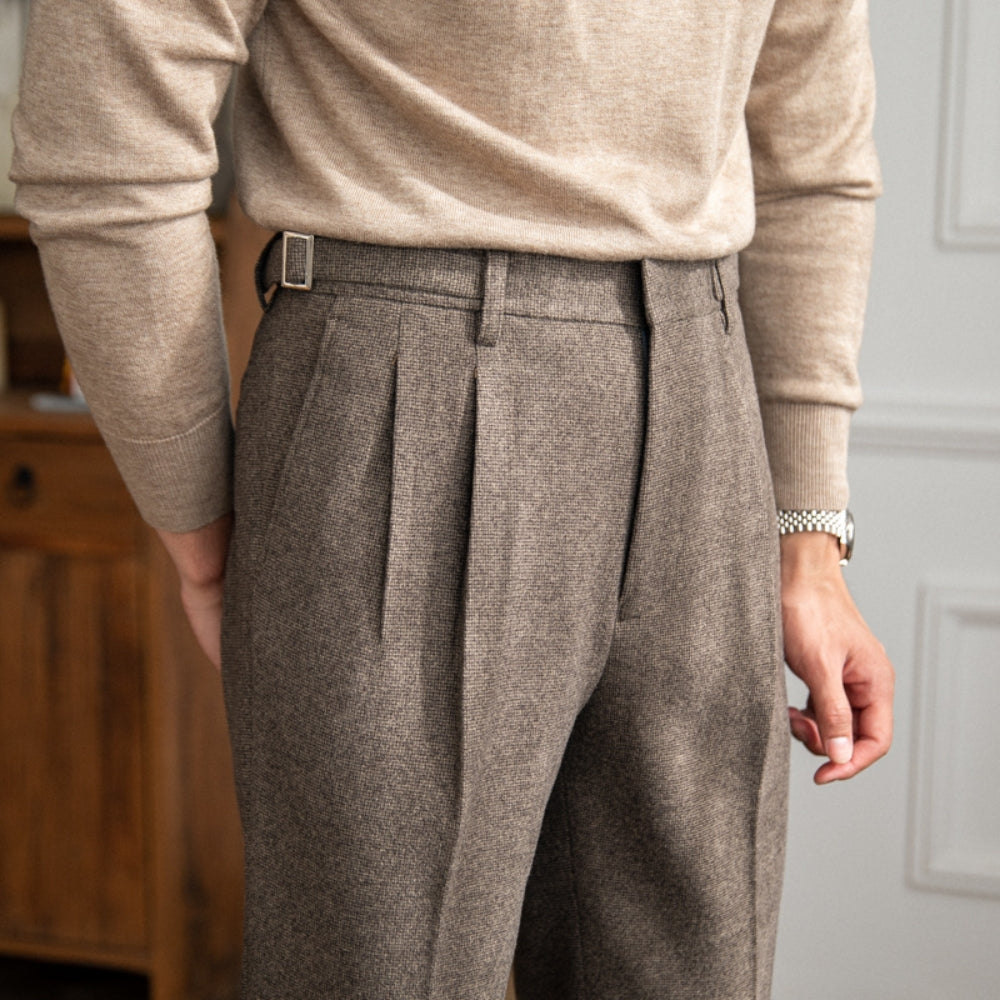 Old Money Old Money Cotton British Trousers