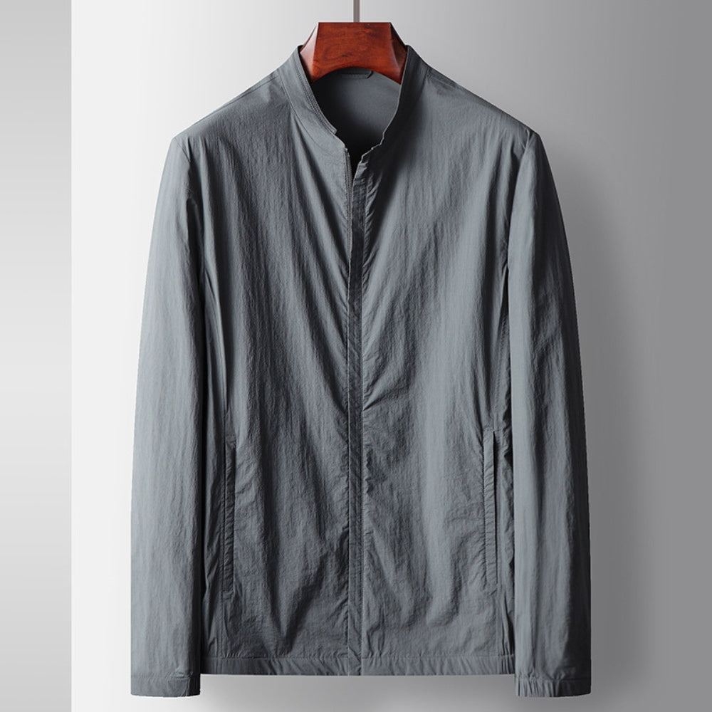 Old Money Stand-Up Collar Luxury Business Casual Jacket