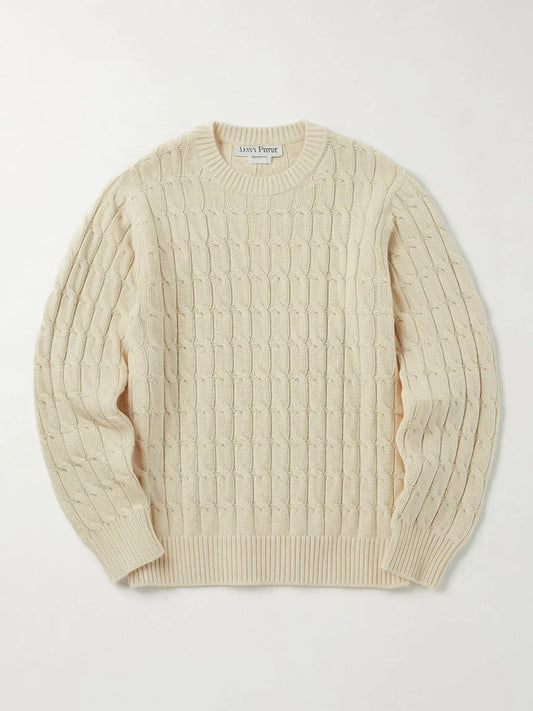 Old Money Cable-knit Pullover
